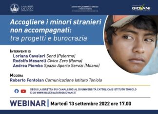 Webinar “Accogliere i minori stranieri non accompagnati: tra progetti e burocrazia”